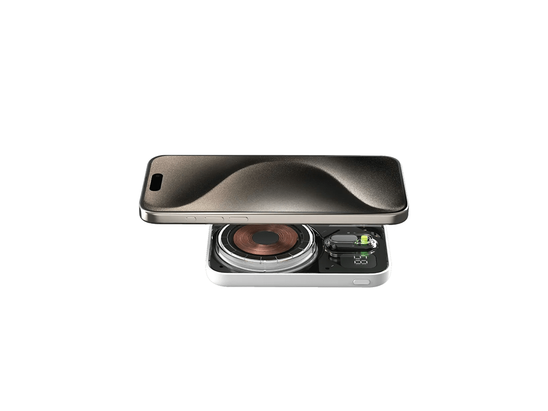 MOMAX 1-Power Flow Plus 10000mAh Magnetic Power Bank - Space Grey in Qatar MOMAX 1-Power Flow Plus 10000mAh Magnetic Power Bank - Space Grey in Qatar